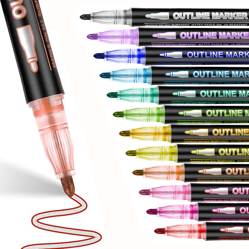 Lumi Outline Markers