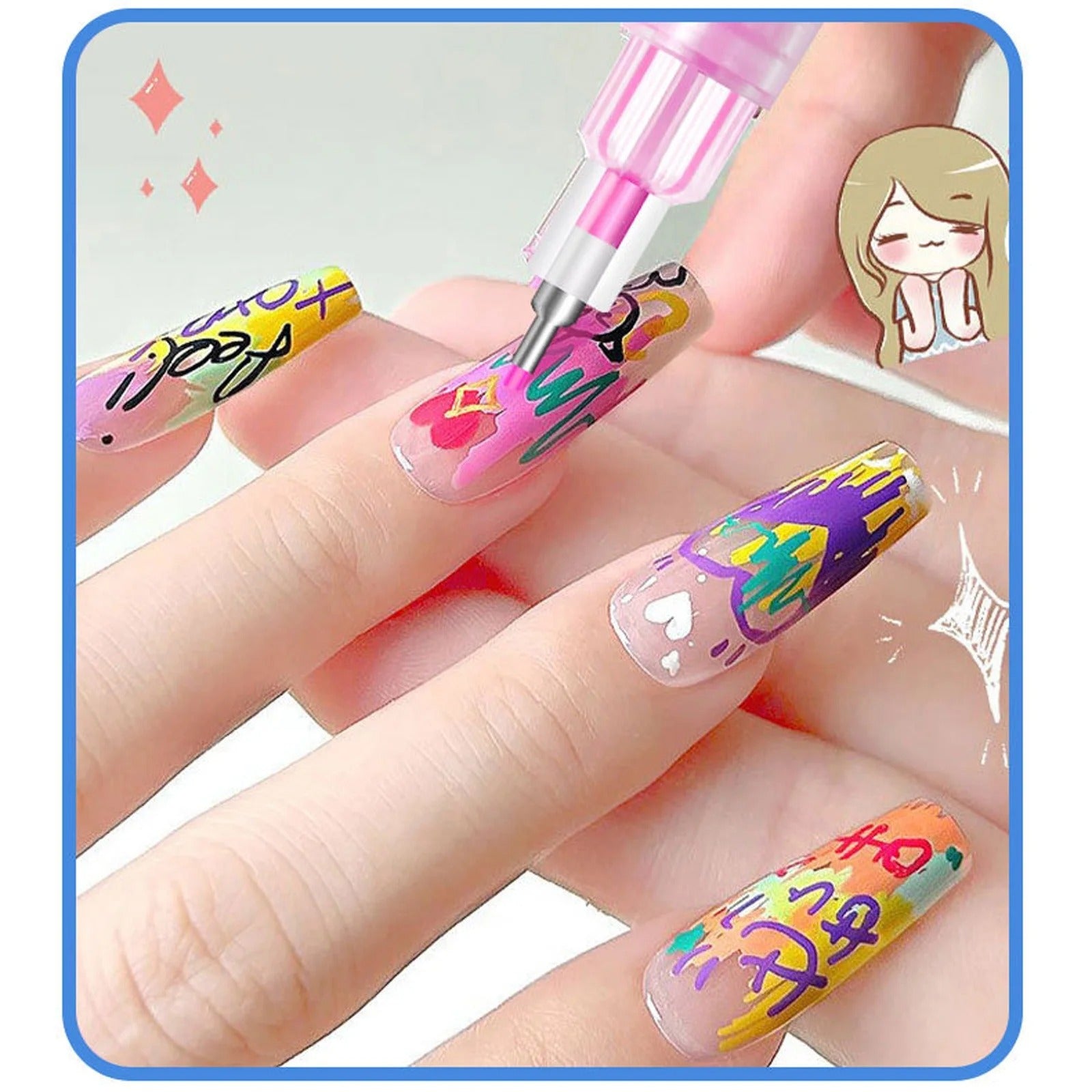 Lumi™ Nail Art Marker Set