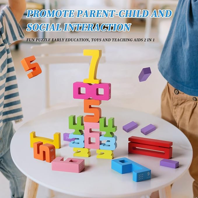 NumberBlocks Wooden Math Set