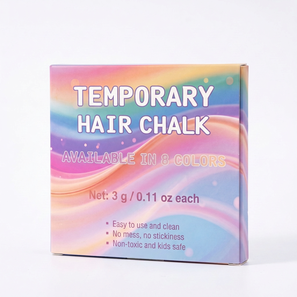 Temporary Hair Chalk box - 8 colors