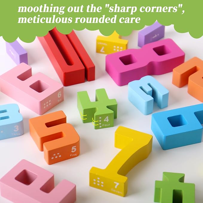 NumberBlocks Wooden Math Set